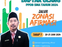 Daftar Ulang PPDB 2024 Tahap 1