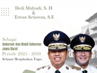 Selamat Atas Pelantikan Gubernur dan Wakil Gubernur Jawa Barat