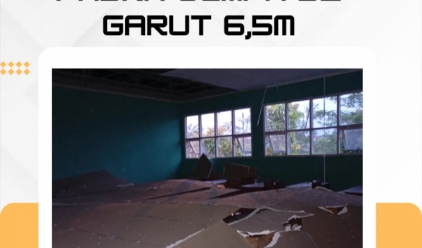 Paska Gempa Garut dengan Kekuatan 6,5 Magnitudo