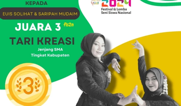 Prestasi di ajang FLS2N Jenjang SMA Tingkat Kabupaten