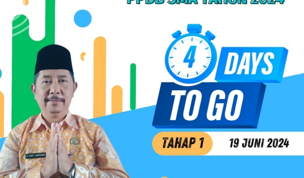 4 Hari Lagi Pengumuman PPDB SMA 2024 Tahap 1